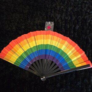 (2 for $25) COLORFUL Clacking Fans with Velvet Case🪭🪭Time to Party💃🏽💃🏽